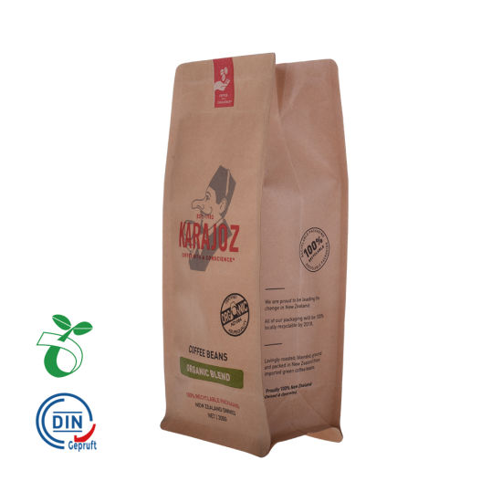 生态工艺纸拉链平底滴咖啡塑料袋玉米淀粉生物可降解生物降解咖啡袋