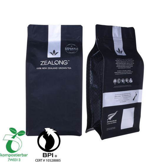 可重复密封的Ziplock PLA和Pbat咖啡袋窗口制造商在中国