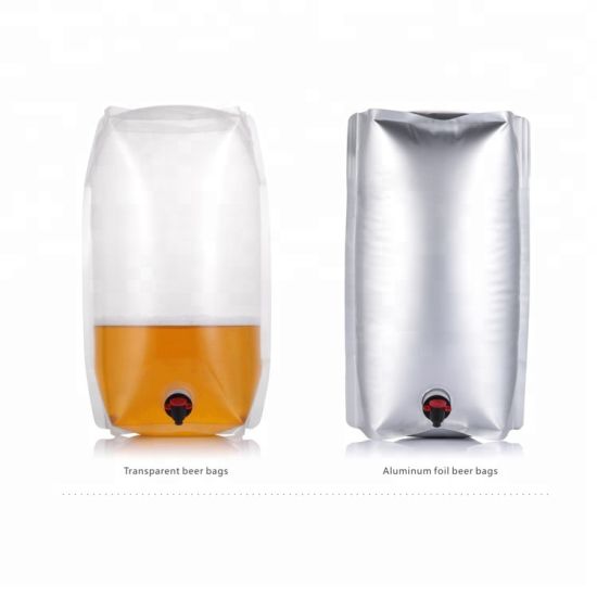 中国制造铝箔立式果汁酒口袋袋