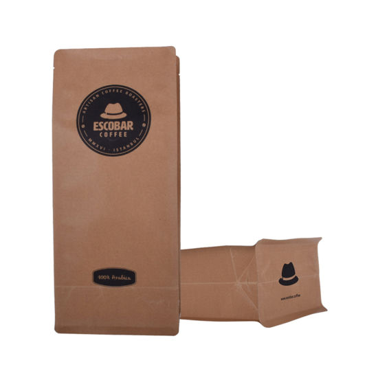 100％可生物降解材料可堆肥认证食品安全包装咖啡袋